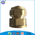 NPT thread compression nut coupling fitting brass straight adapter fitting
